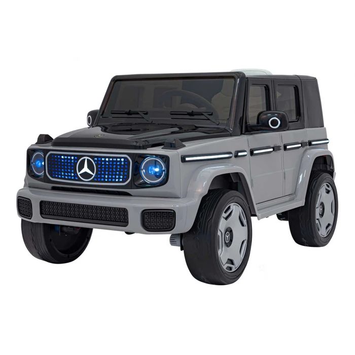 Masina electrica pentru copii Mercedes G, EQG, G63, Silver, 4x4, 120cm