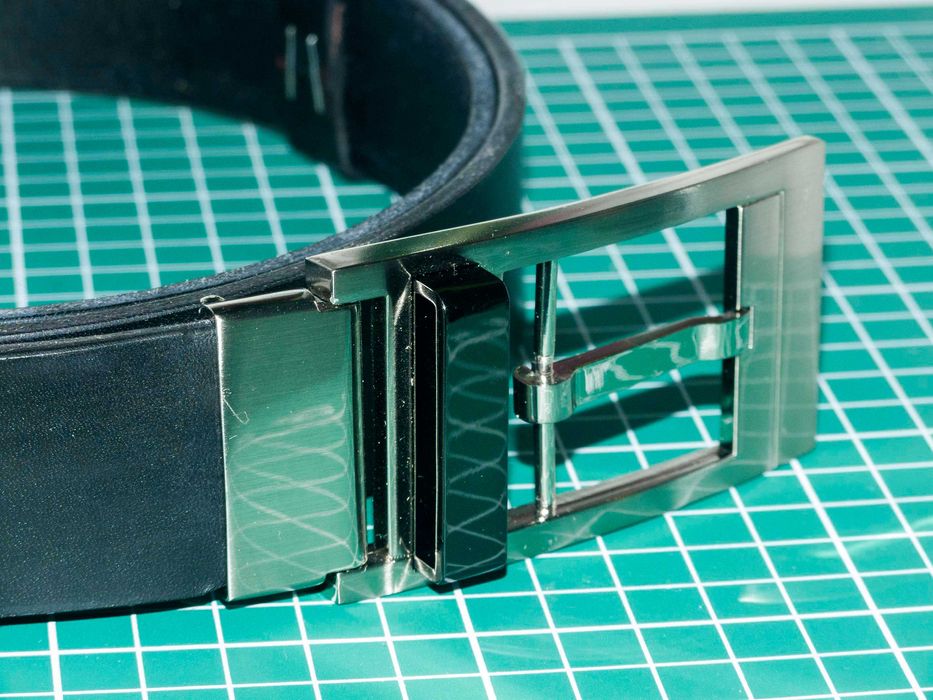 Мъжки колан от естествена кожа, ръчна изработка