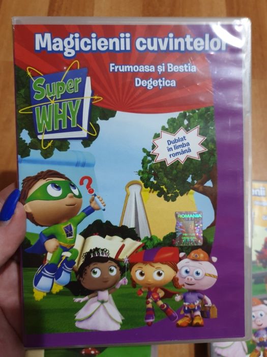 Vand 7 DVD- uri Super Why