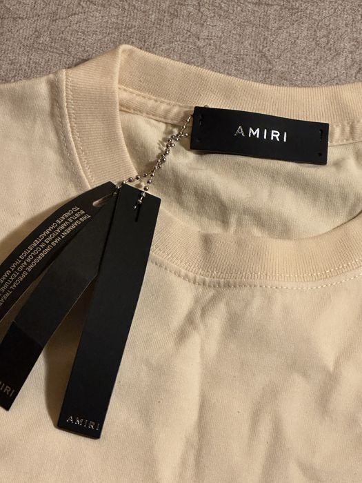 Tricou Amiri crem