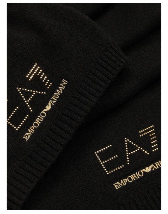 EA7 шапка с шарфиком комплект