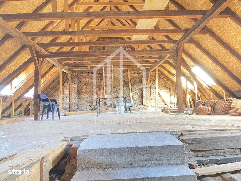 Casa de vanzare in Sibiu cu 2 apartamente  si gradina de 147