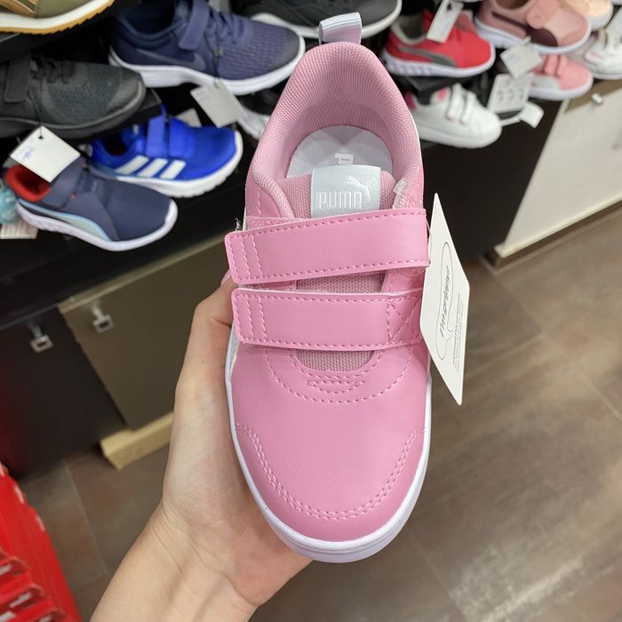 EU30;31;31.5;34 Puma Courtflex v2 | Оригинални детски маратонки