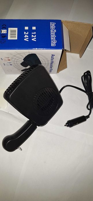 Incalzitor auto aeroterma masina 12 v suflanta aer cald feon auto NOU