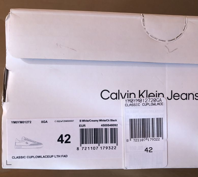 Calvin Klein Sneakers ОРИГИНАЛНИ мъжки обувки/сникърси - 42/43