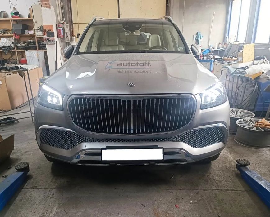 Pachet exterior + praguri electrice compatibil cu Mercedes GLS X167 (2020+) MBH Design