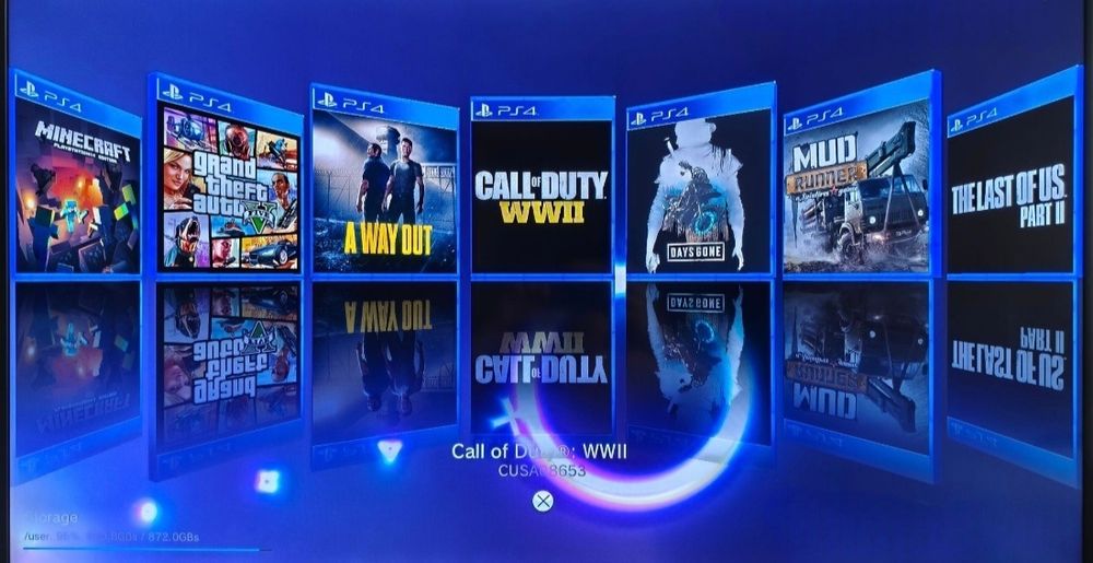 Прошитый ps4 1b 25 игр