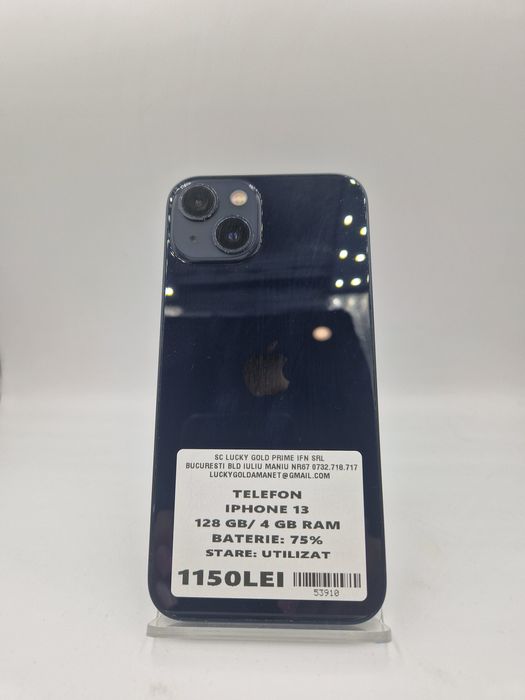 Iphone 13 128GB / 75% Baterie Garantie #53910