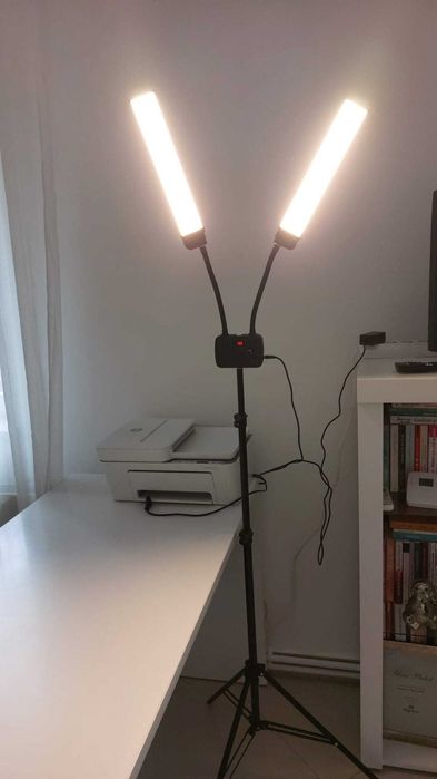 Lampa led pentru vlogging