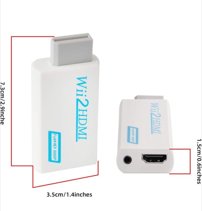 Adaptor HDMI pentru Nintendo Wii (Wii2Hdmi)