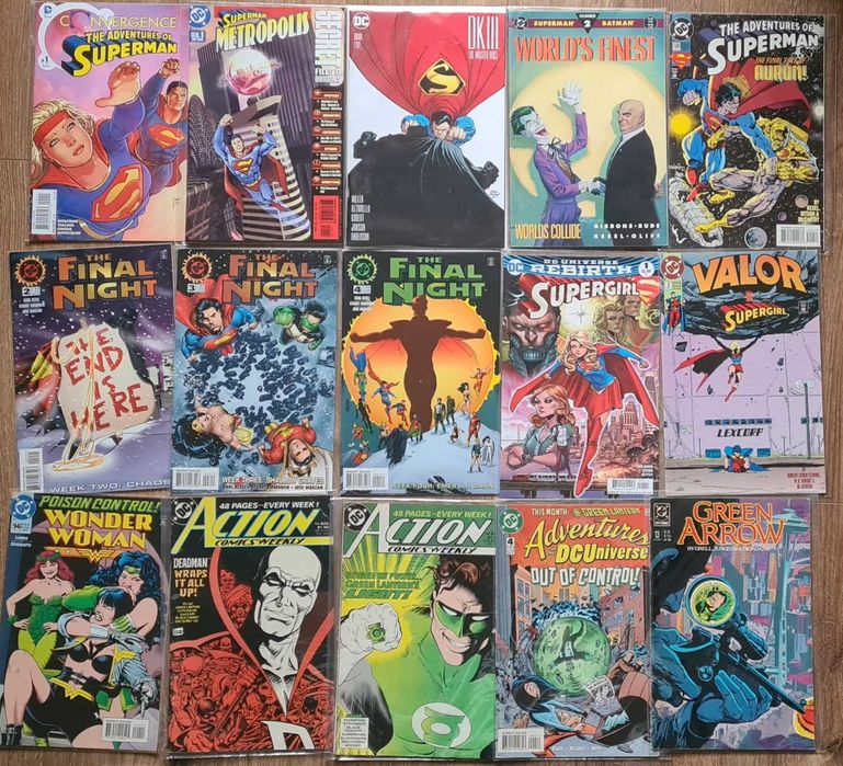 Ретро американски комикси Супермен Superman Wonder Woman