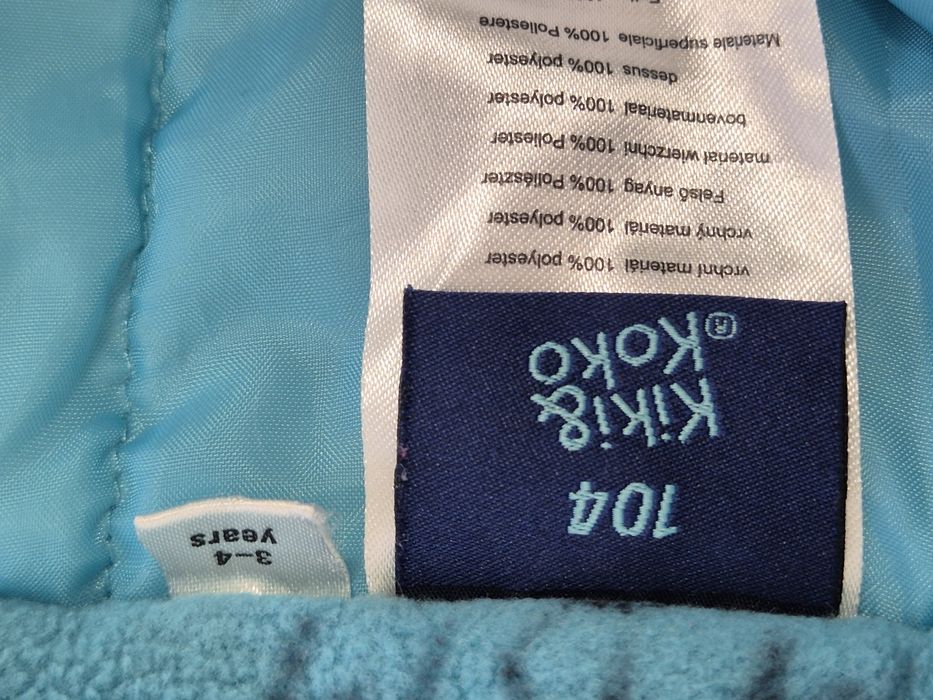 Pantaloni ski / zapada copii 3-4 ani