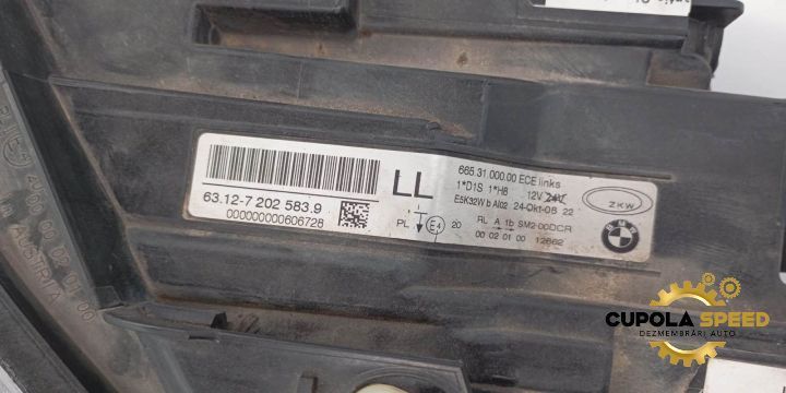 Far stanga complet Bi-Xenon(de Europa) 72025839 BMW Seria 3 E90 [face