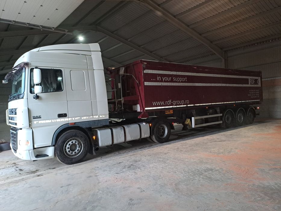 Vând camion DAF + Benă cereale