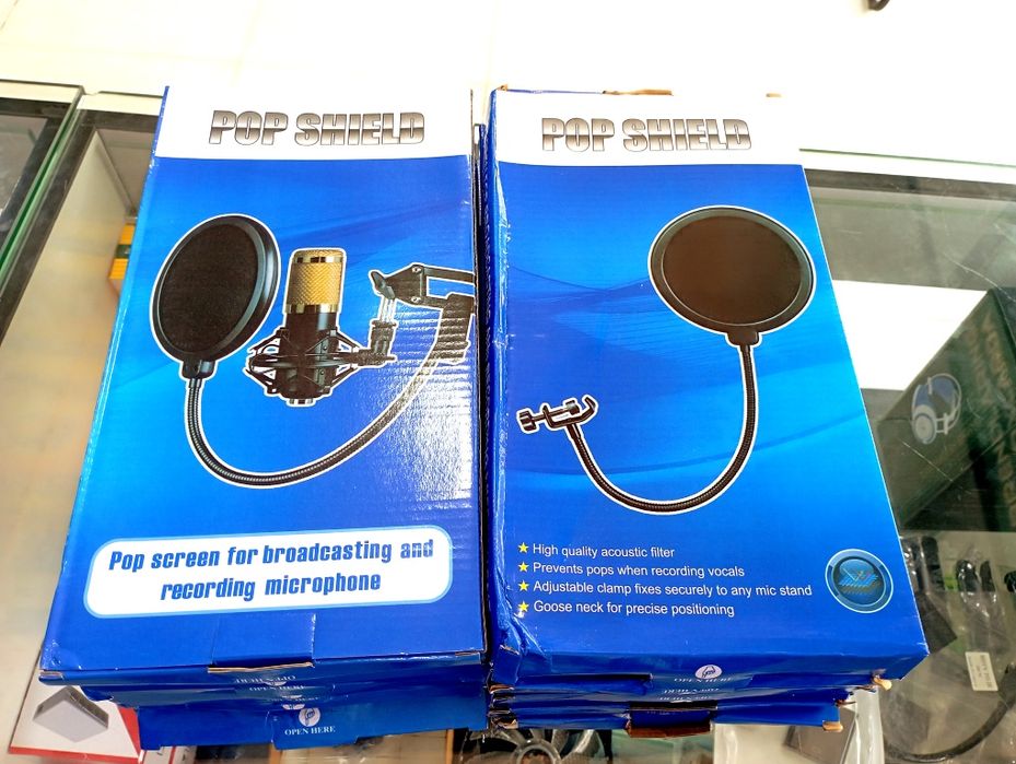 Поп фильтр для студии