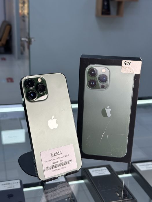 айфон 13 про макс зеленый