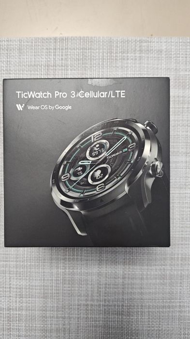 TicWatch Pro 3 Cellular/LTE – Smartwatch Premium cu Wear OS by Google