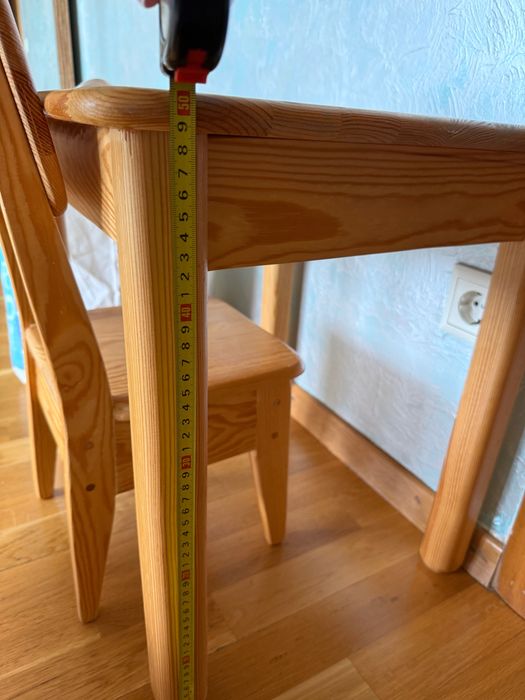 Комплект мебели из дерева