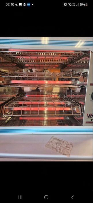 Професионален грил саламандър - нов Made in Italy