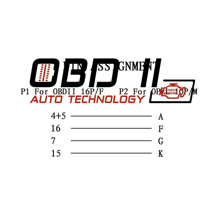 Кабел / Преходник / Адаптер за Opel 10 Пина Опел 10 Pin Delphi Autocom