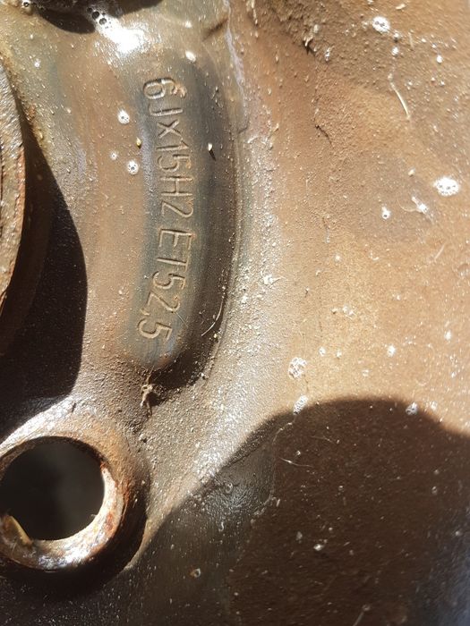 Vand janta metalica 6J X 15H2 ET52,5 cu anvelope de iarna Michelin
