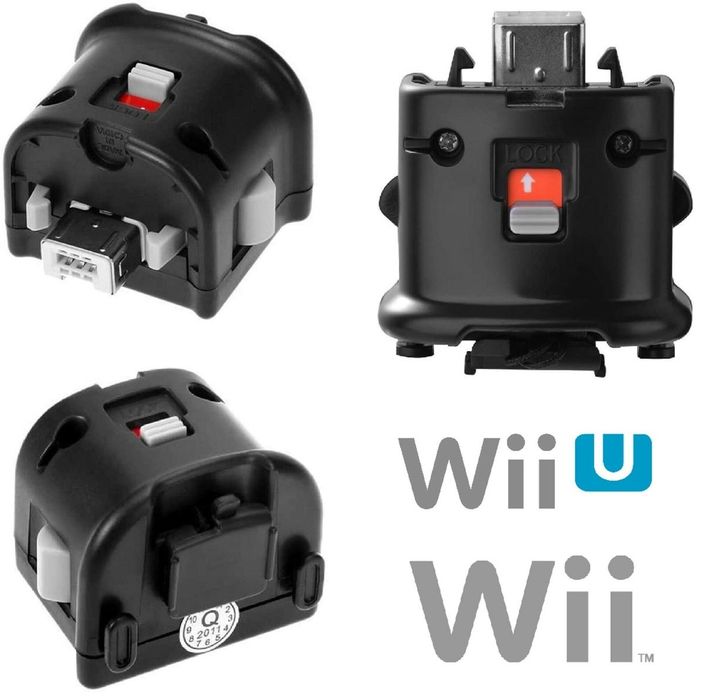 Adaptor Motionplus si husa de protectie pentru Nintendo Wii