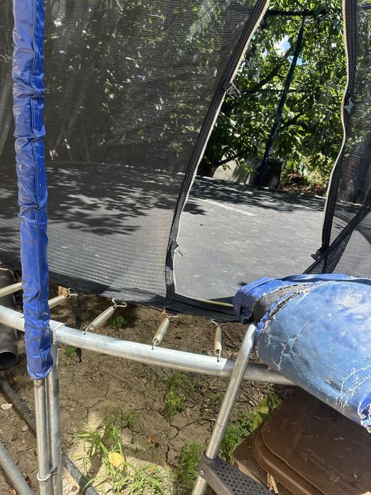 Trambulină grădină 305 cm cu plasă și scară