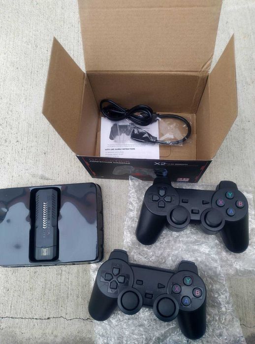 Ретро конзола Gamestick 30 000 игри, съвместима с 23 емулатора, 2 x бе