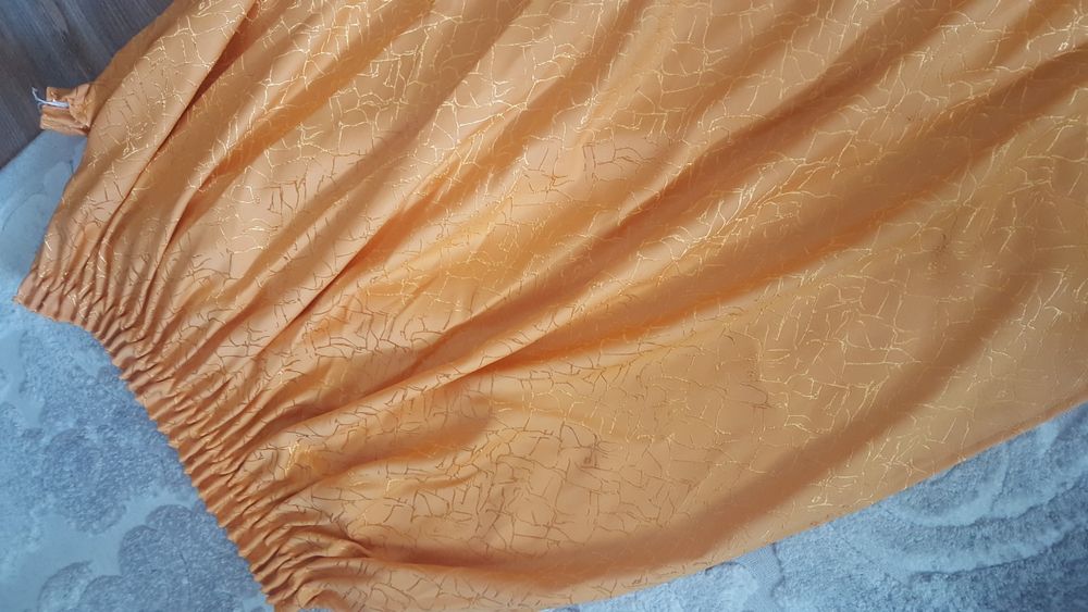 Draperie portocalie