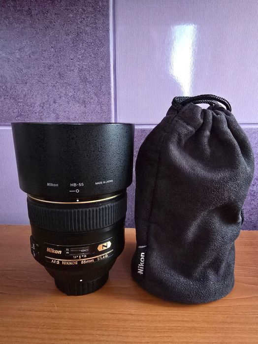 Nikon 85mm 1.4 impecabil