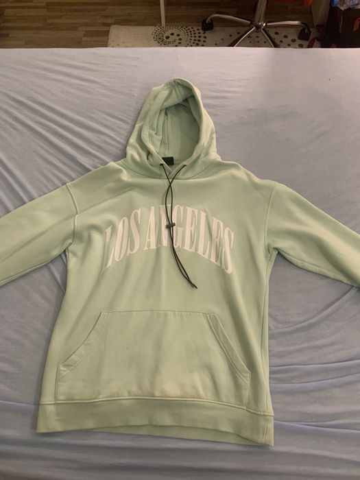 Синьо-зелено худи