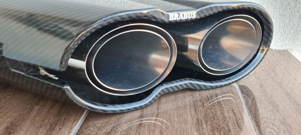 G 900 W463 AMG BRABUS ROCKET накрайници Red line