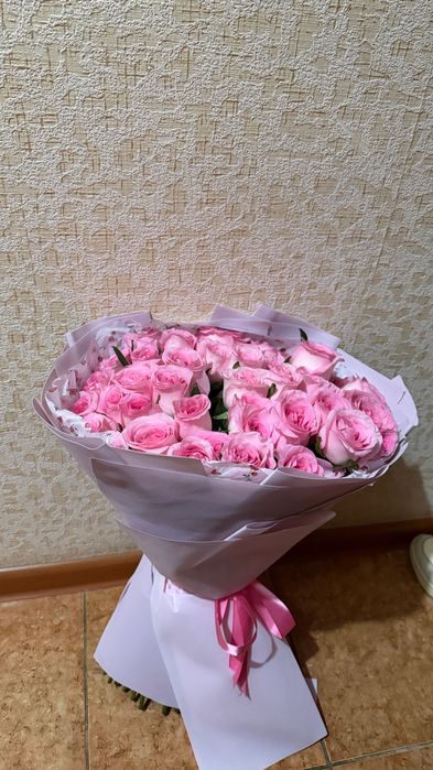 Цветы роза 51 шт