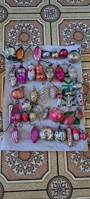 Ёлочные  игрушки  СССР