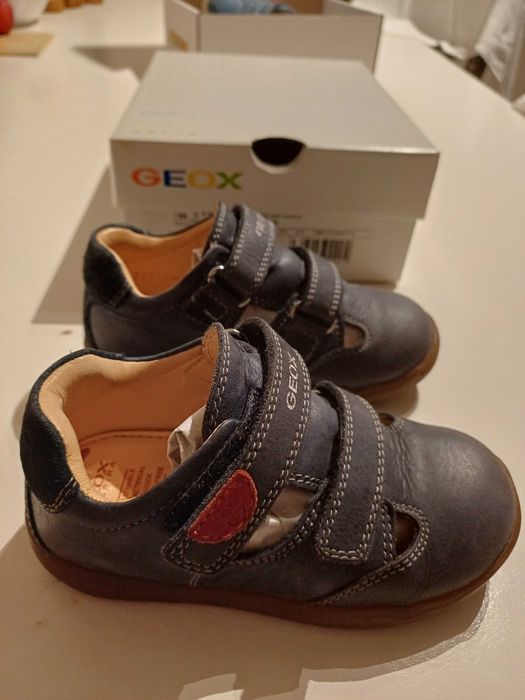 Pantofi piele baieti GEOX