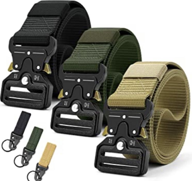 Тактически колан военен с метална катарама – идеален за стрелба, лов