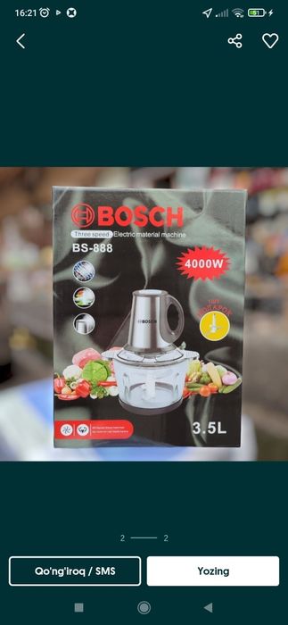 Bosch Coper sotlad holat idyal yangi