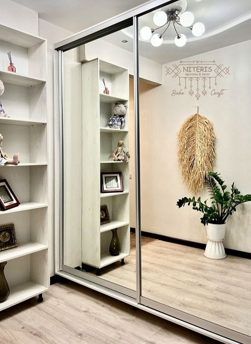 Бохо декор, лист из рафии