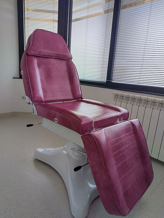 Scaun / Pat cosmetic hidraulic profesional – Roz fuchsia