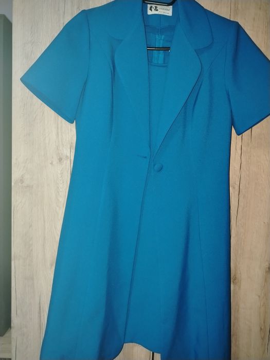 Compleu damă albastru