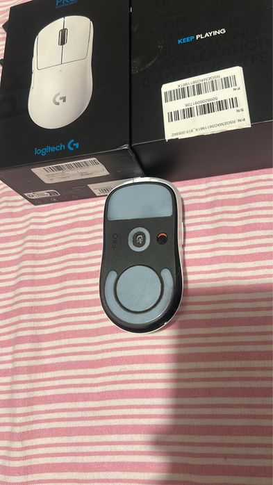 Mouse gaming wireless Logitech Pro X, senzor LightSpeed, ultrausor