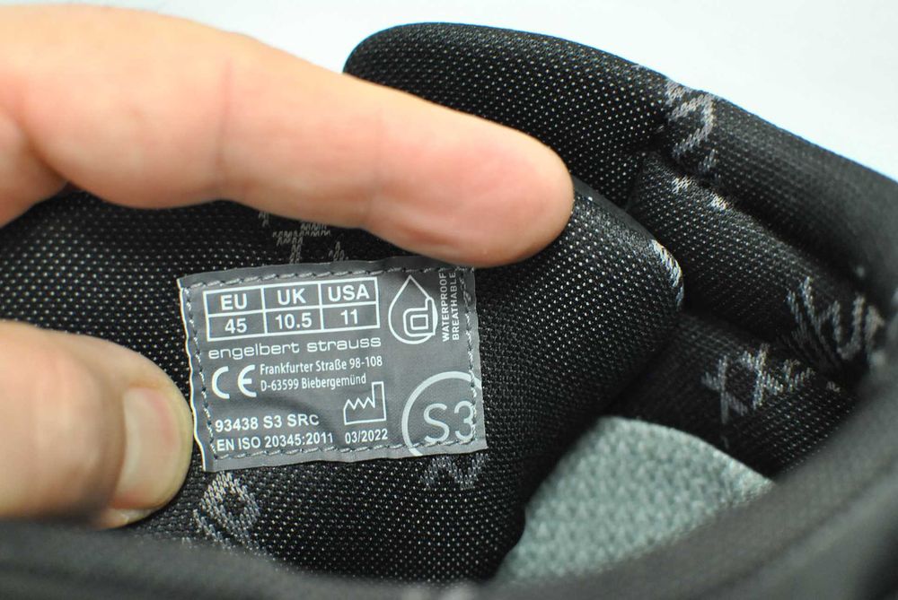 Engelbert Strauss ghete de piele marimea 45  (2370E2)