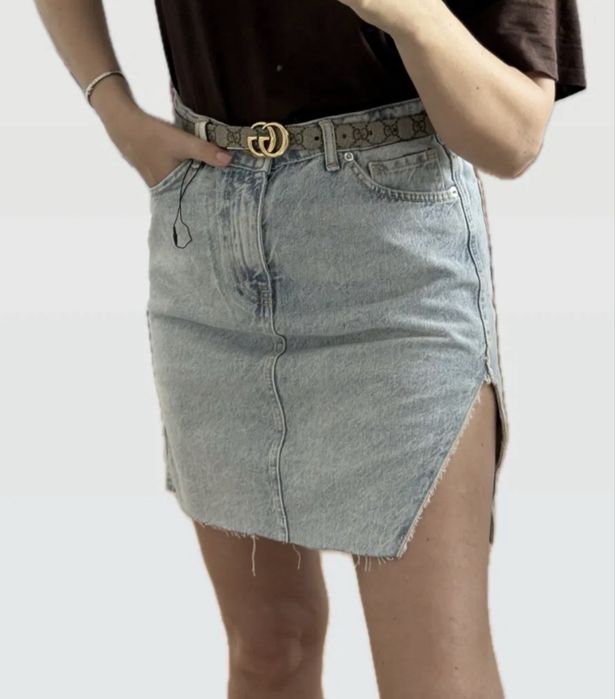 дънкова пола Bershka