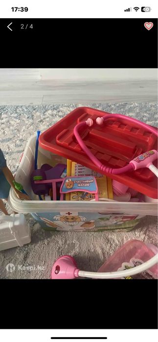 Пластмассовые игрушки