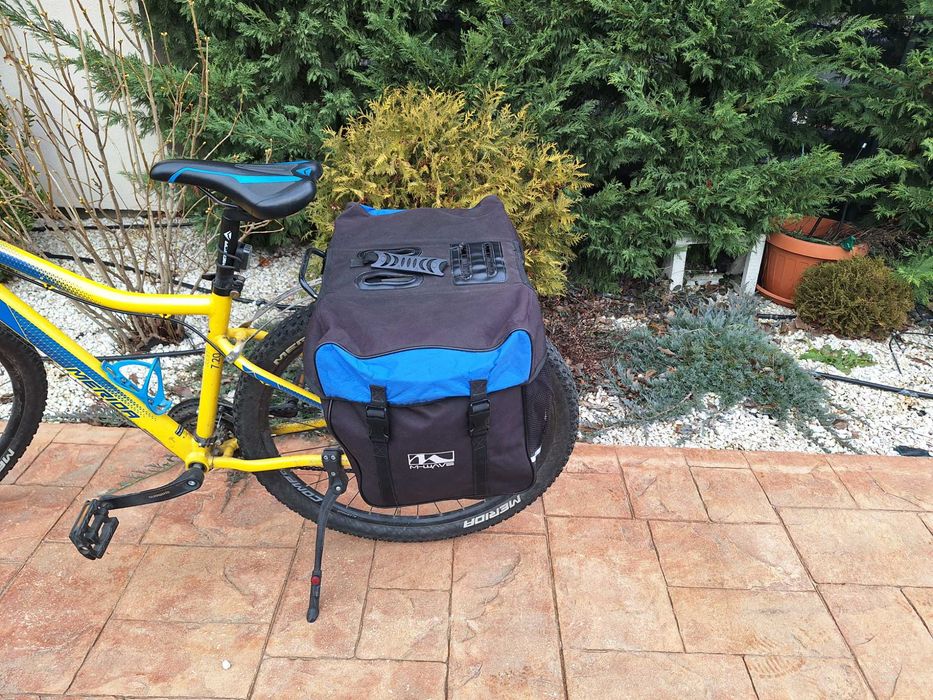 Set Genți Portbagaj M-Wave Amsterdam Double Albastru/Negru