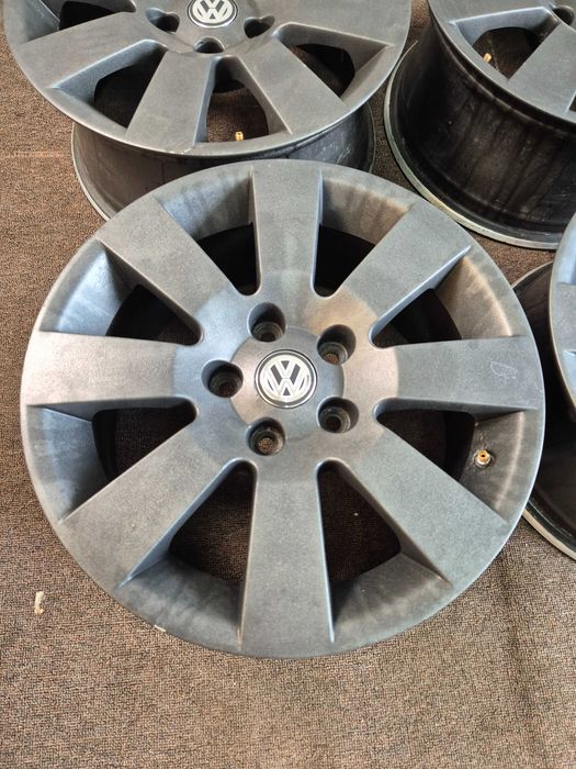 Jante Aliaj 5x112 16'' OEM Skoda Superb Octavia Yeti Karoq / VW Passat Golf Touran Sharan Tiguan Caddy T-ROC  7J ET 37 !