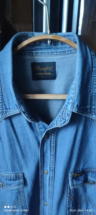 Wrangler Джинсовая рубашка оригинал
