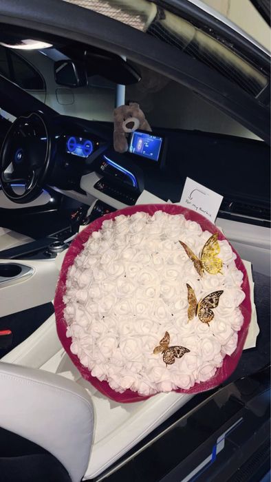 Уникални големи букети с панделка