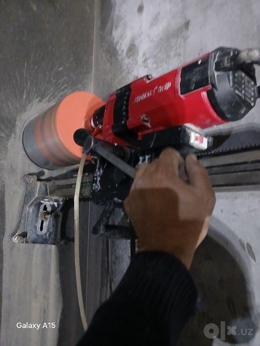 Devol teshish. Услуги Алмазноe  бурение. Beton teshish va beton kesis
