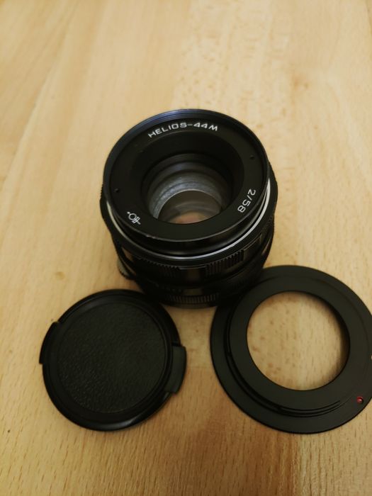 Объектив Гелиос 44М  58/2.0 + Canon -M42 адаптер